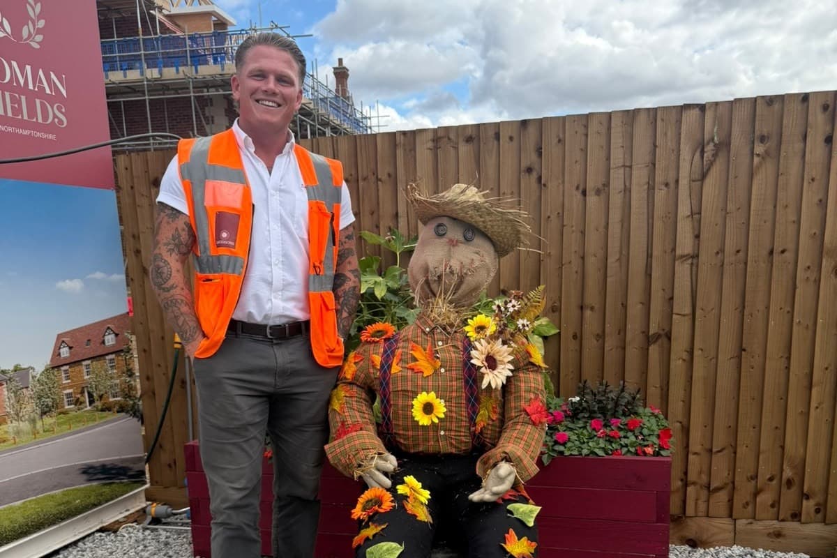 Davidsons Homes helps scare up support for Harpole community festival