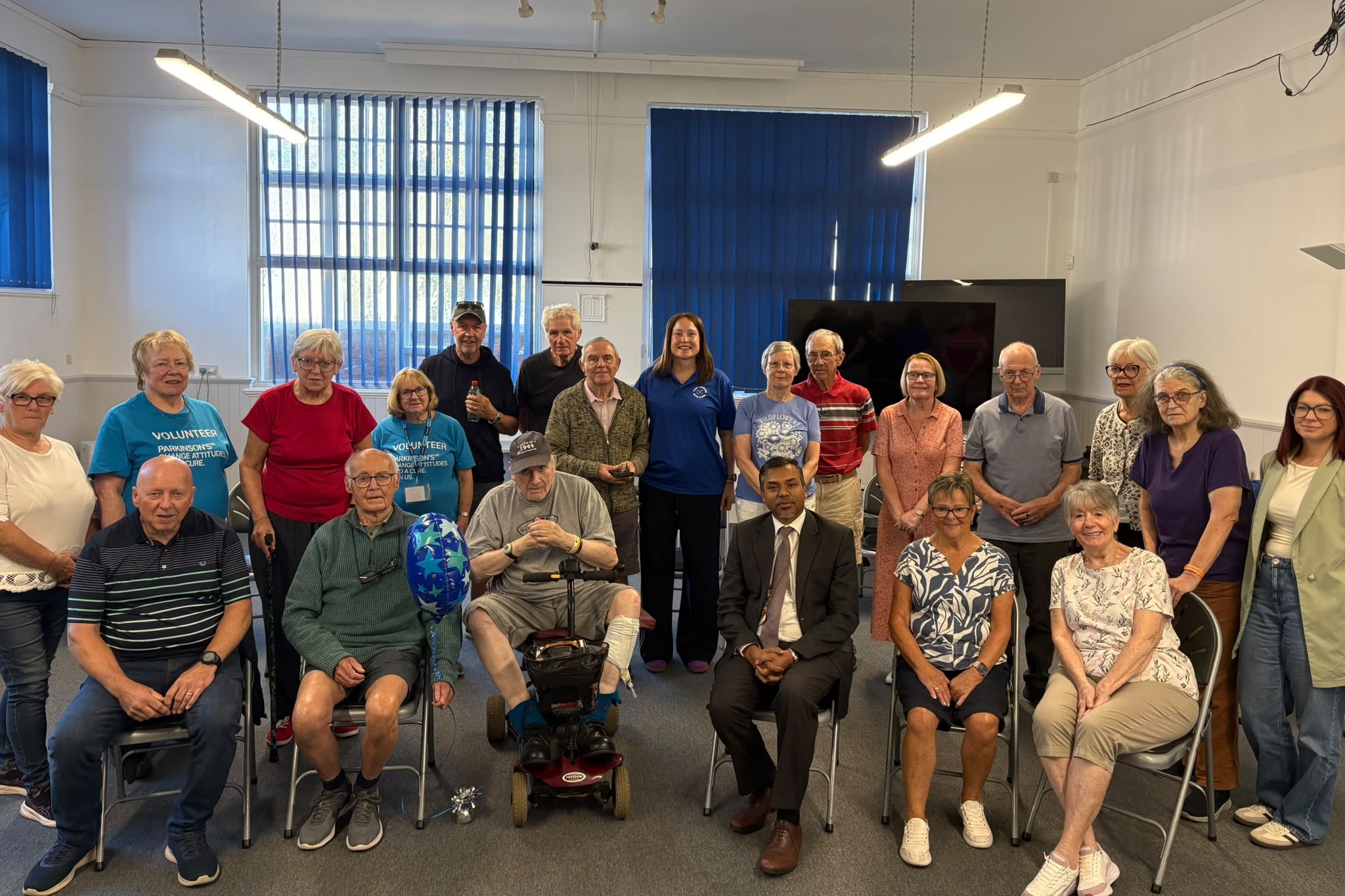 Strength class for people with Parkinson celebrates first birthday