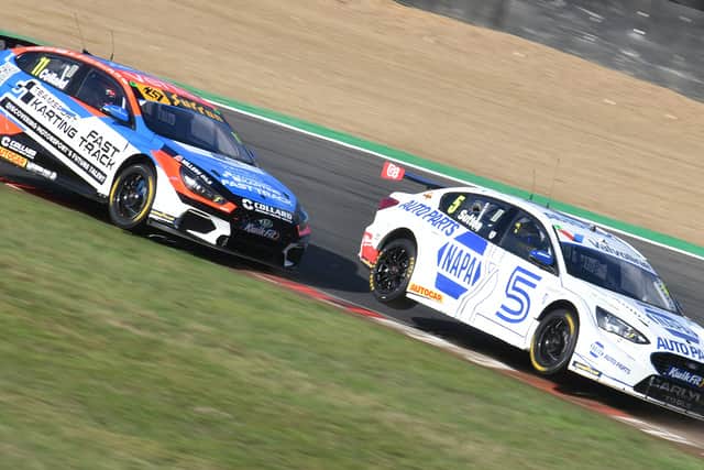 Sutton recorded the fastest lap among the NAPA Racing UK drivers in the final race
