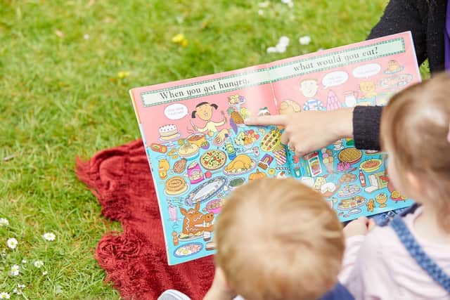 Babies reading
