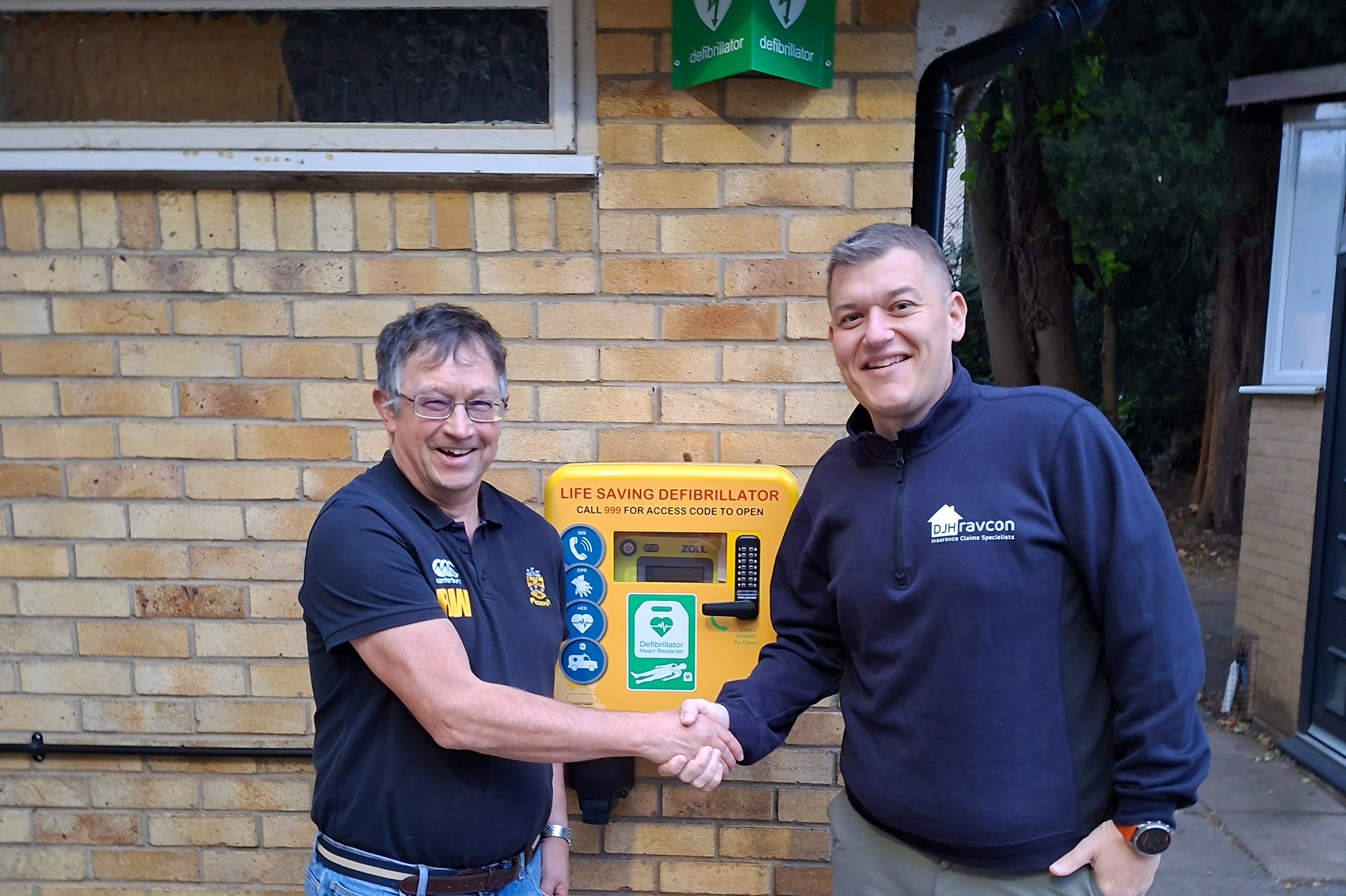 The heartbeat of the community - life-saving defibrillator installed ...