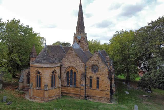The church dates back to 1100 AD