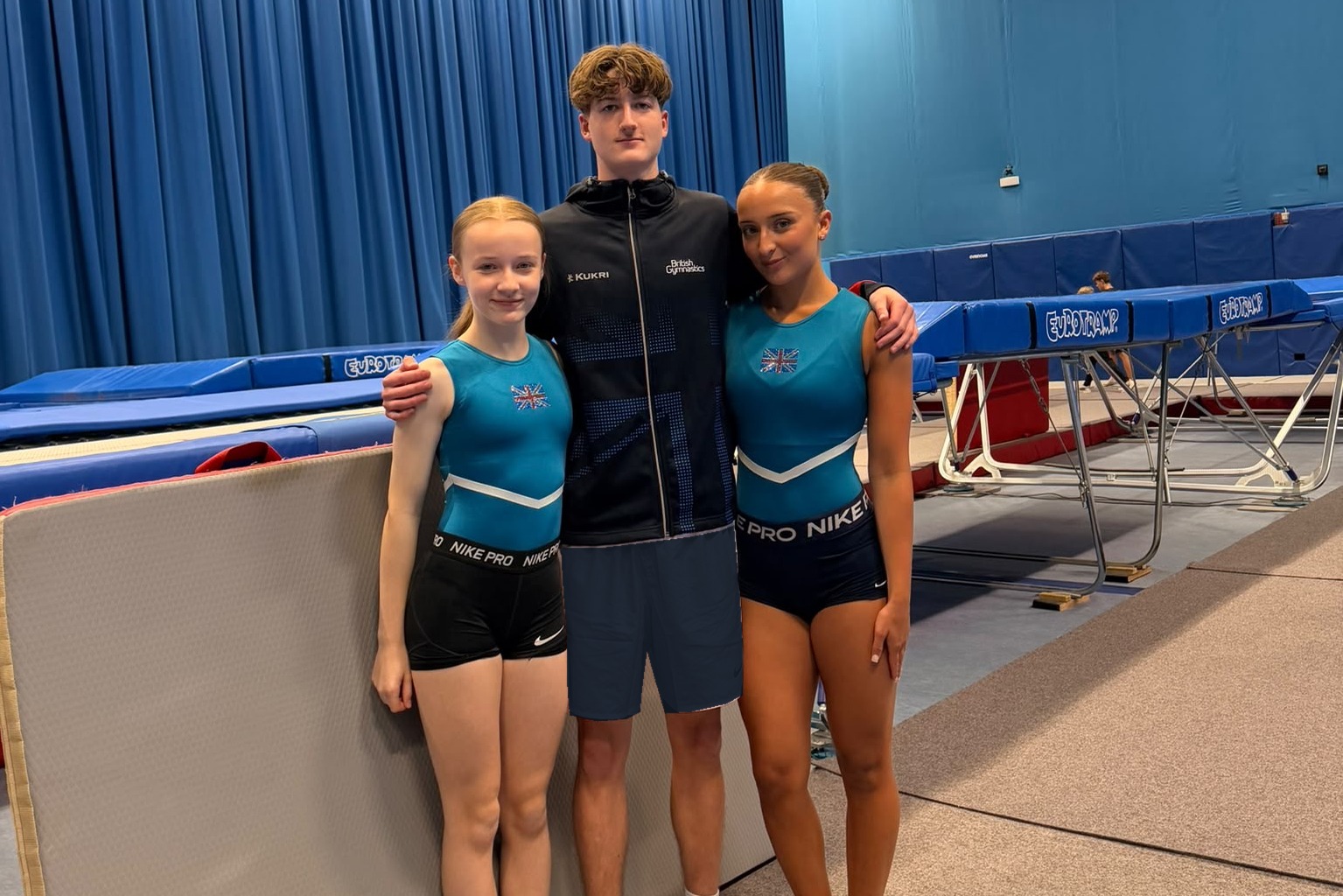 Northampton Trampoline Academy trio selected to represent Great Britain in ...