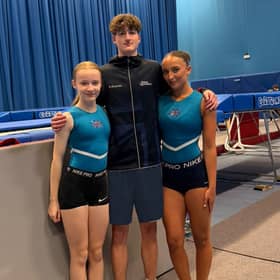 Isla-Belle, Keir and Ellie at Lilleshall National Sports Centre for Great Britain Worlds Camp
