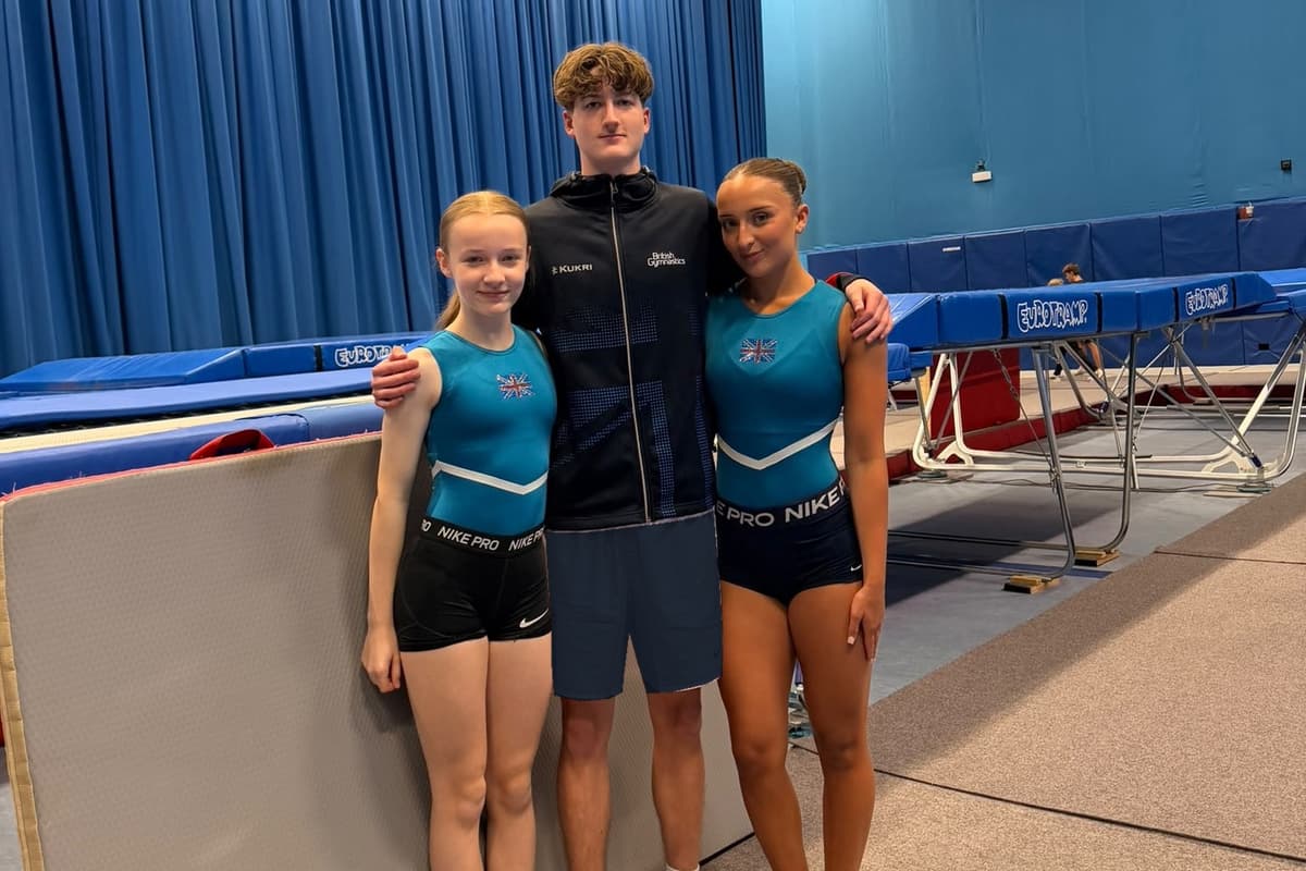 Northampton Trampoline Academy trio selected to represent Great Britain in ...