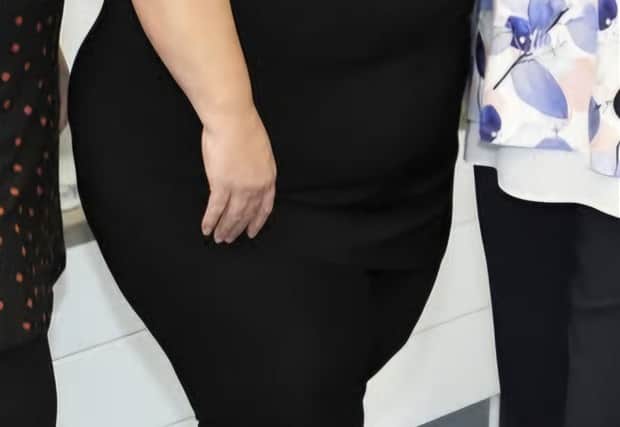 Lisa Lewis before joining Slimming World. 