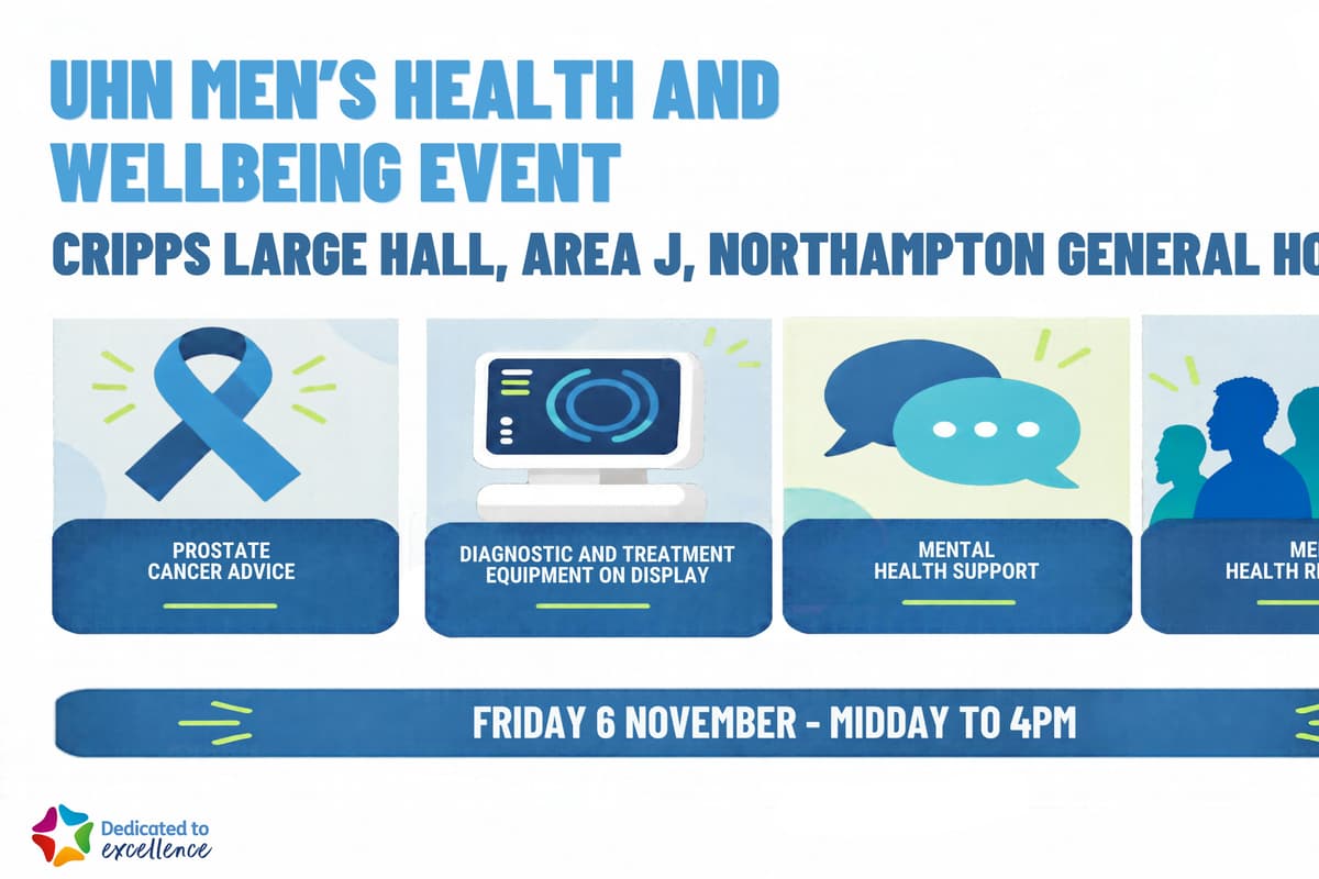 UHN men’s health and wellbeing event to bring advice, support and innovation together