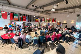 A party was held to celebrate 10 years of the group