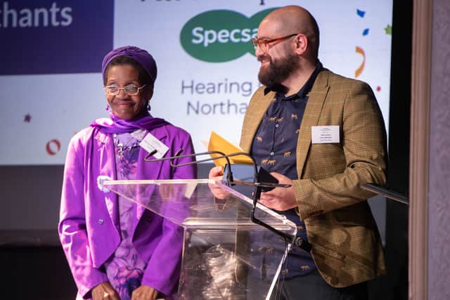 Photo from Northamptonshire Community Foundation's Annual Awards 2025.