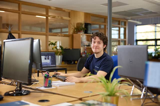 Former Moulton College student Owen has joined Soiltechnics in Northampton