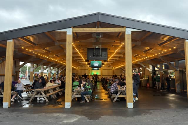 New, covered event space