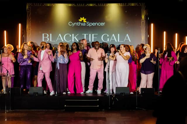 Northampton Sings Out performed on the night