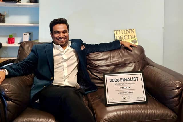 Northampton startup Think Decor celebrates being named a finalist in the Best Business Startup category at the UK Small Business Awards 2026.