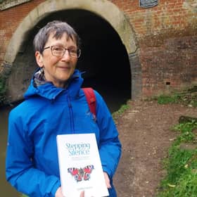 This canal tunnel was the inspiration for a chapter in Judith's memoir - Stepping out of Silence
