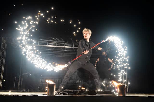 The Live Performers will be on stage with their daring pyro show (Stu Vincent Photography)