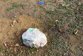 Litter outside NGH