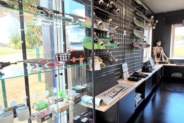 Shop at Push Society with repair station