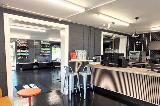 Cafe and shop at Push Society