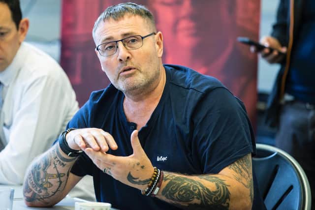 Stan Robertson who runs Project 16:15 in Northampton town centre.