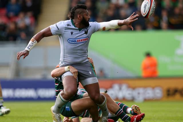 Taqele Naiyaravoro caused problems for Tigers