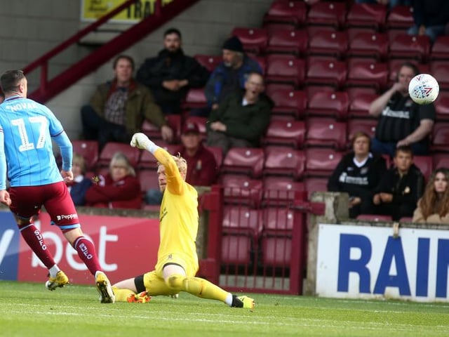 Didn't get enough on van Veen's header to push it away from the danger area. Little he could do for United's other two goals but fortunate to spill Novak's hat-trick effort onto the bar and not into the net... 5