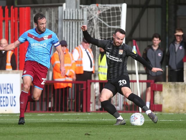 Shot into the side-netting in his best sight of goal but fed off scraps in the first-half and it became a struggle as part of a midfield two in the second... 5
