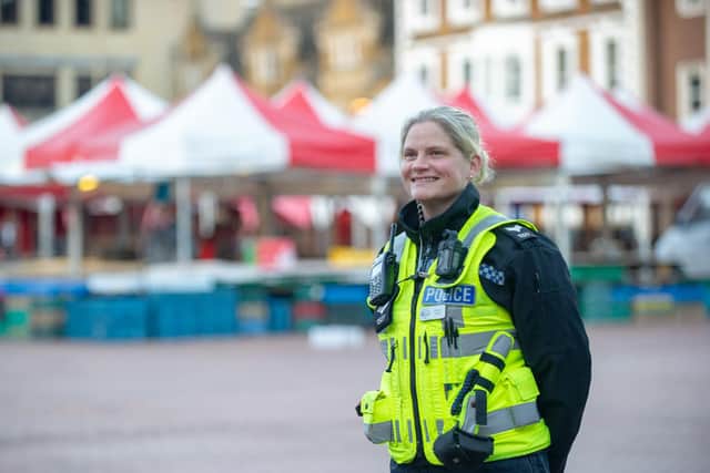 Neighbourhood policing Sergeant Becky Izzard