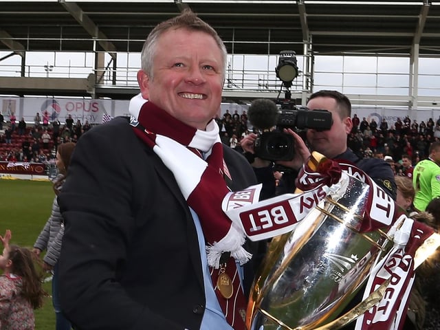 Record in charge of Cobblers: P 126 W 61 D 28 L 37. Won the League Two title in 2016. Final game in charge: May 7, 2016: Portsmouth 1 Cobblers 2