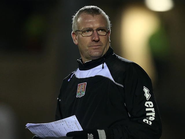 Record in charge of Cobblers: P 1 W 0 D 0 L 1. Final game in charge: Plymouth Argyle 4 Cobblers 1