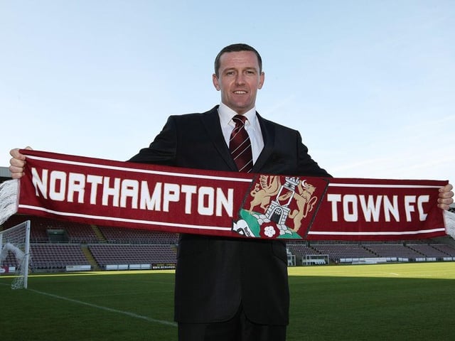 Record in charge of Cobblers: P 108 W 39 D 26 L 43. Final game in charge: December 21, 2013: Cobblers 1 Wycombe Wanderers 4