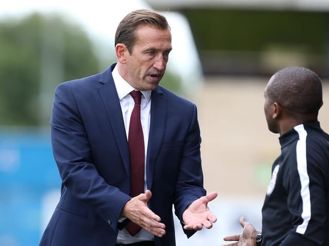 Record in charge of Cobblers: P 26 W 6 D 6 L 14. Final game in charge: August 29, 2017 (EFL Trophy) - Cobblers 1 Cambridge United 1