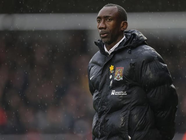 Record in charge of Cobblers: P 42 W 10 D 13 L 19. Final game in charge: April 2, 2018 - Peterborough United 2 Cobblers 0