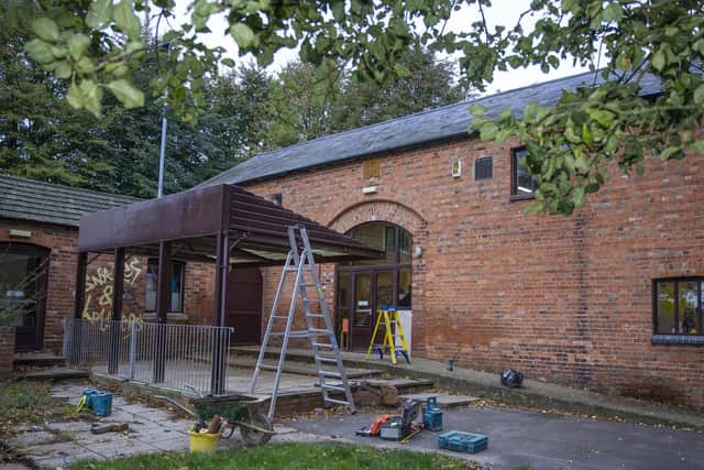The building, which was once farm buildings, will see a facelift by March after a 250,000 revamp.