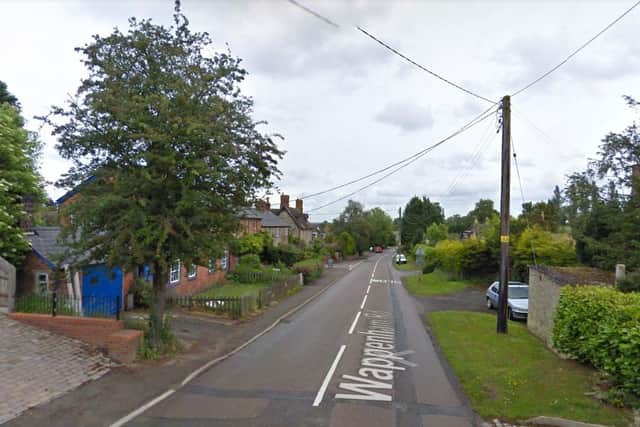 The robbery was at a property on Wappenham Road, Abthorpe. Photo: Google