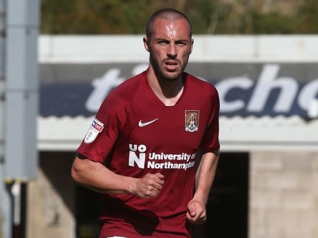 Did a reasonable job of cutting down the supply line on Carlisle's left as the hosts outnumbered Cobblers in wide areas before half-time, but he was the man sacrificed for Smith as Curle changed the shape... 6.5
