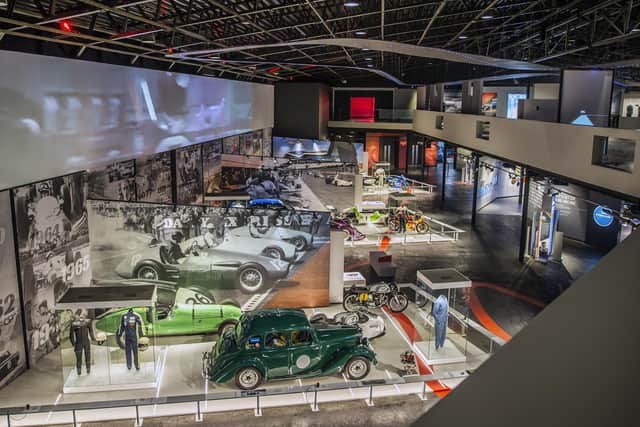 The Silverston Experience is in a repurposed WWII bomber hangar
