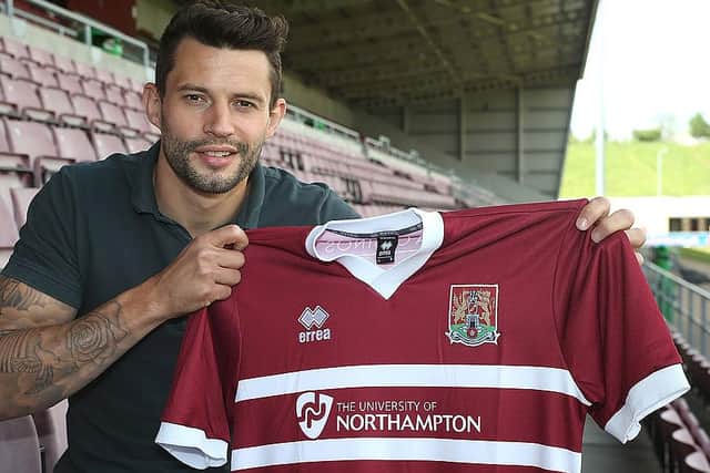 Marc Richards rejoined the Cobblers in the summer of 2014, with Chris Wilder making his skipper