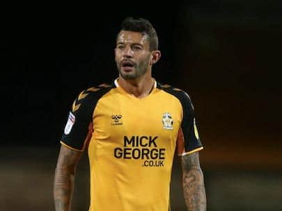 Marc Richards has three goals for Cambridge this season