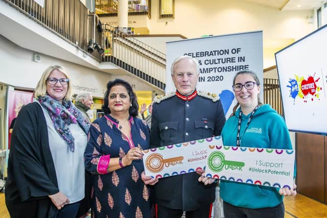 L-R Jo Gordon, Neelam Aggarwal Singh, David Laing and Katie Bunting. Pictures taken by Kirsty Edmonds.