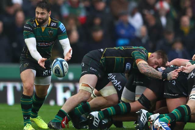 Henry Taylor started at scrum-half