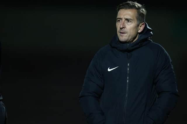 Cobblers Under-18s coach Jon Brady