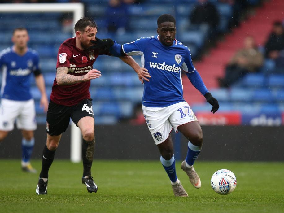 Cobblers spent 80 minutes ahead at Oldham on Saturday but still only managed a draw.
