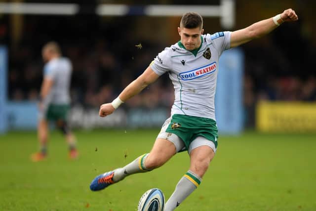 James Grayson was on kicking duties