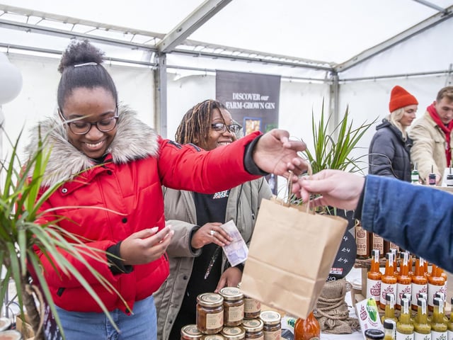 Tamara Blake and Beverley Ward of Vicky's Kitchen.