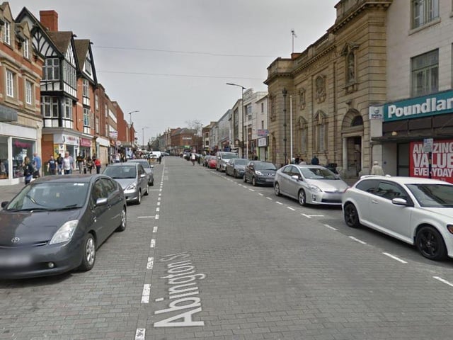 There were 35 reports of crime on or near Abington Street in September 2019