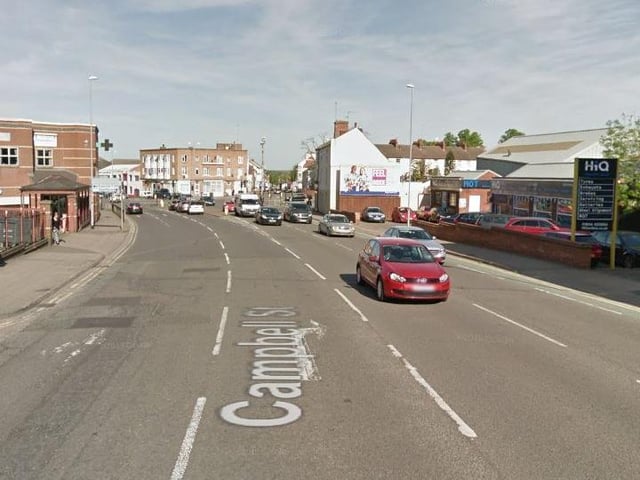 There were 12 reports of crime on or near Campbell Street in September 2019