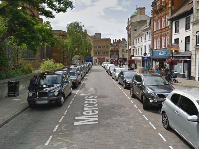 There were 11 reports of crime on or near Mercers Row in September 2019