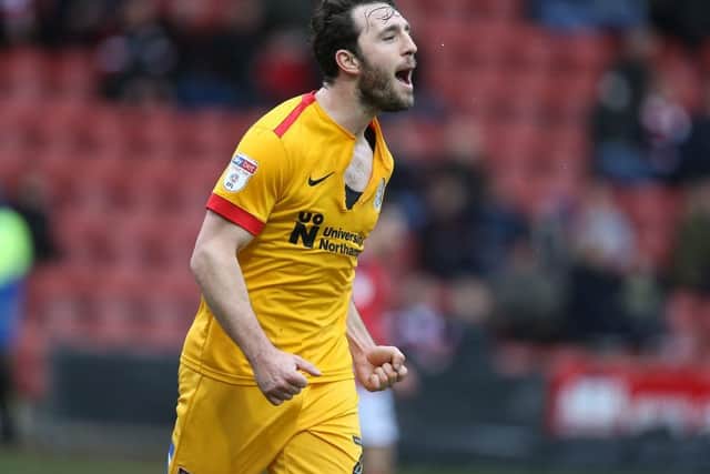John-Joe O'Toole was on target as Cobblers beat Crewe twice last season, winning 2-0 both times.