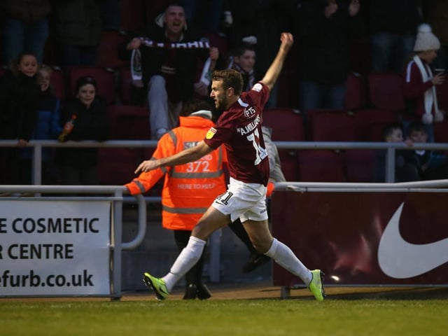 Beautifully measured chip over the stranded Jaaskelainen restored Town's three-goal cushion and allowed everyone to breathe easy again. Now has six for the season and it was reward for a hard-working shiftup top... 7.5