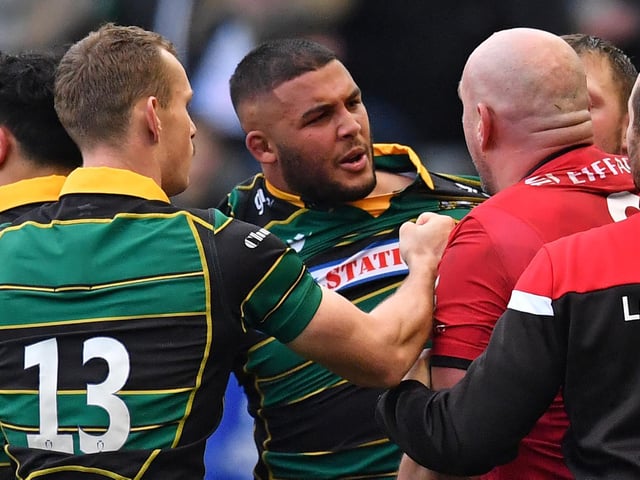 Was top of Saints' tackle count by some distance as he threw himself back into club action in style... 7.5